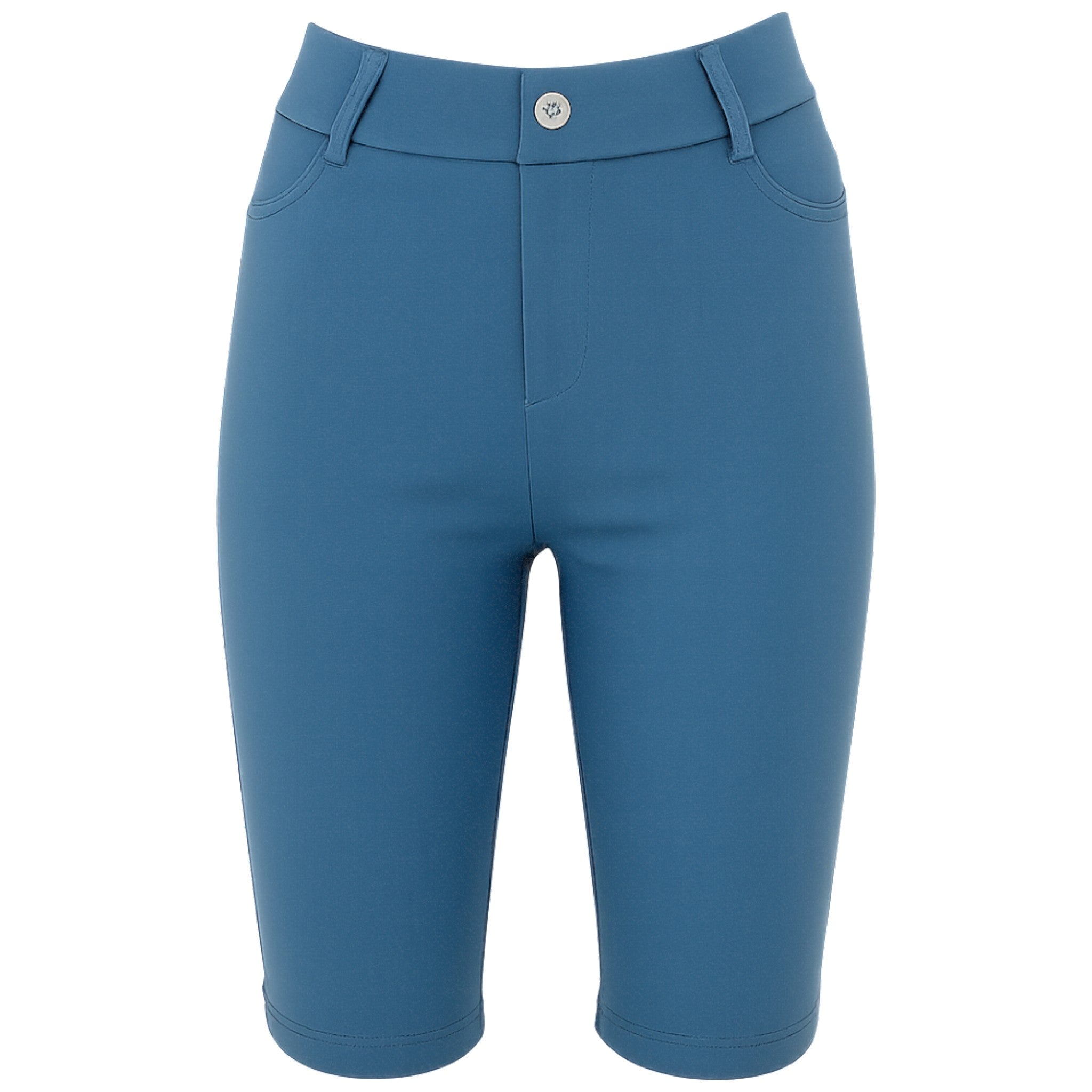 Ladies Denim Blue Shorts